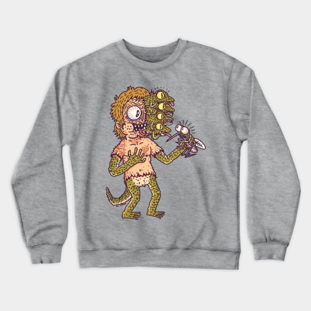 Geckoman Crewneck Sweatshirt by hex